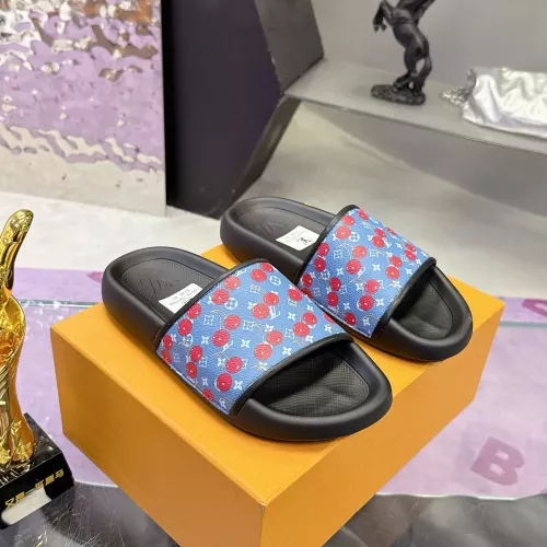 Wholesale Louis Vuitton Slippers For Men #1347712 $60.00 USD, Wholesale Quality Replica Louis Vuitton Slippers