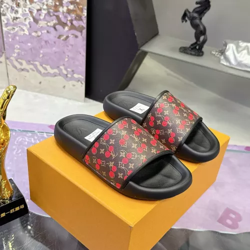 Wholesale Louis Vuitton Slippers For Men #1347713 $60.00 USD, Wholesale Quality Replica Louis Vuitton Slippers