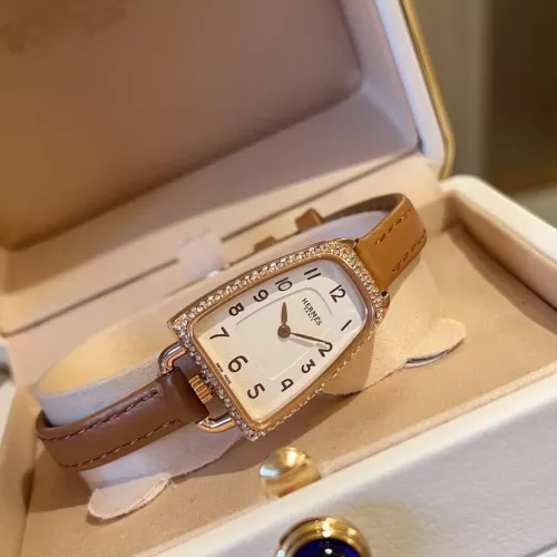 Replica Hermes AAA Quality Watches For Women #1347847 $180.00 USD for Wholesale