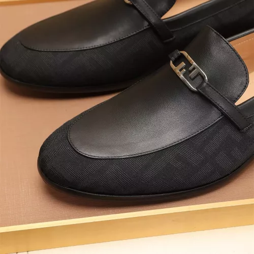 Replica Fendi Leather Shoes For Men #1347866 $88.00 USD for Wholesale
