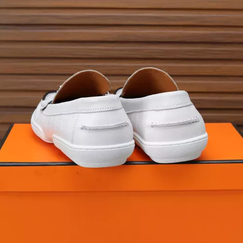 Replica Hermes Leather Shoes For Men #1347881 $96.00 USD for Wholesale