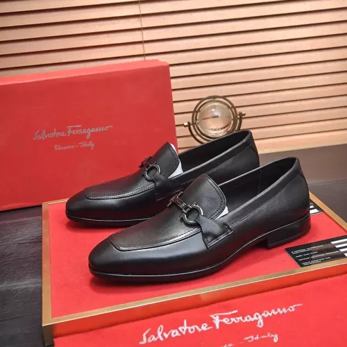 Wholesale Salvatore Ferragamo Leather Shoes For Men #1347981 $98.00 USD, Wholesale Quality Replica Salvatore Ferragamo Leather Shoes