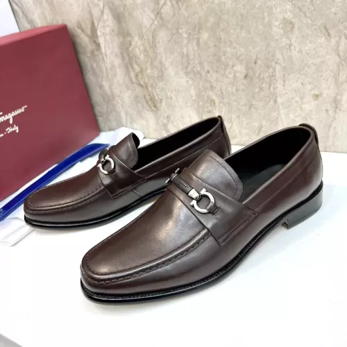 Wholesale Salvatore Ferragamo Leather Shoes For Men #1347983 $160.00 USD, Wholesale Quality Replica Salvatore Ferragamo Leather Shoes
