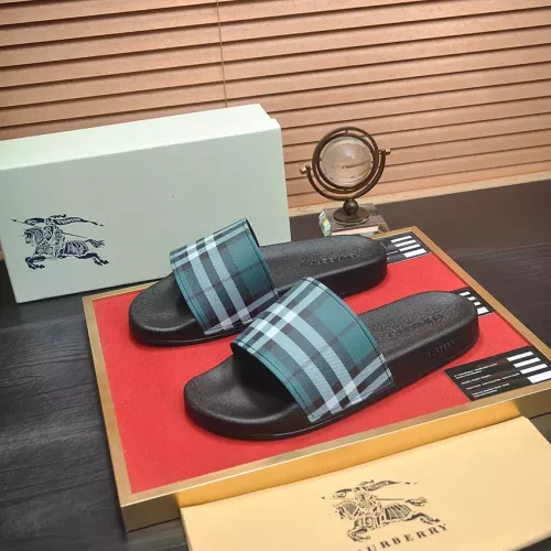 Wholesale Burberry Slippers For Men #1347989 $52.00 USD, Wholesale Quality Replica Burberry Slippers