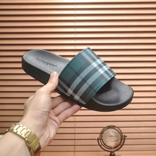 Replica Burberry Slippers For Men #1347989 $52.00 USD for Wholesale
