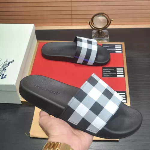 Replica Burberry Slippers For Men #1347990 $52.00 USD for Wholesale