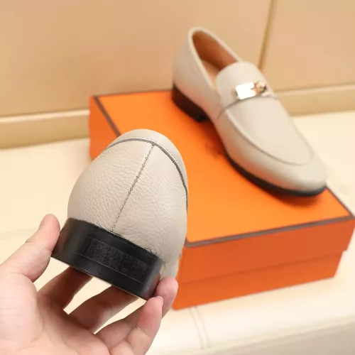 Replica Hermes Leather Shoes For Men #1348018 $85.00 USD for Wholesale