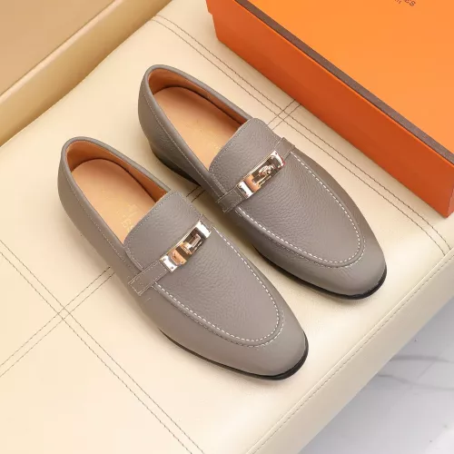 Replica Hermes Leather Shoes For Men #1348019 $85.00 USD for Wholesale