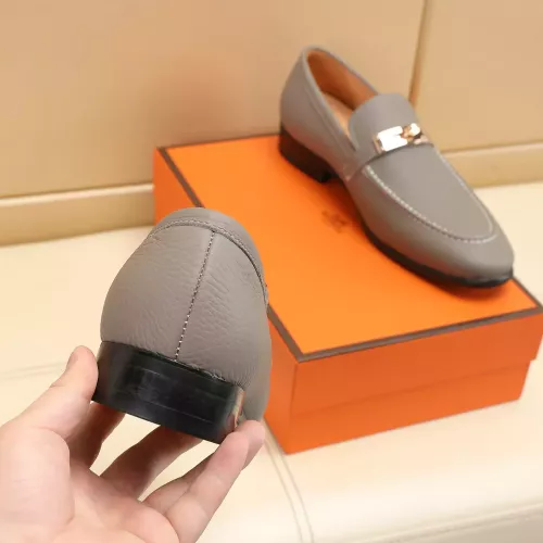 Replica Hermes Leather Shoes For Men #1348019 $85.00 USD for Wholesale
