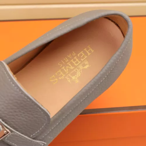 Replica Hermes Leather Shoes For Men #1348019 $85.00 USD for Wholesale