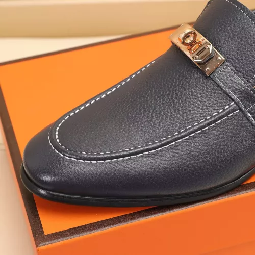 Replica Hermes Leather Shoes For Men #1348021 $85.00 USD for Wholesale