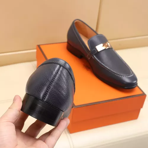 Replica Hermes Leather Shoes For Men #1348021 $85.00 USD for Wholesale
