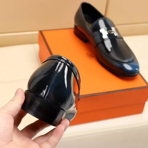 Replica Hermes Leather Shoes For Men #1348026 $88.00 USD for Wholesale
