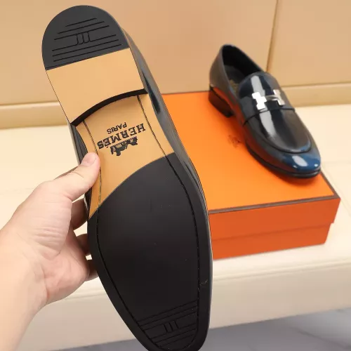 Replica Hermes Leather Shoes For Men #1348026 $88.00 USD for Wholesale