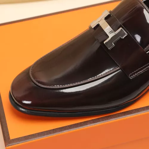 Replica Hermes Leather Shoes For Men #1348027 $88.00 USD for Wholesale