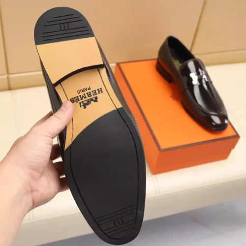 Replica Hermes Leather Shoes For Men #1348027 $88.00 USD for Wholesale