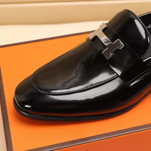 Replica Hermes Leather Shoes For Men #1348029 $88.00 USD for Wholesale