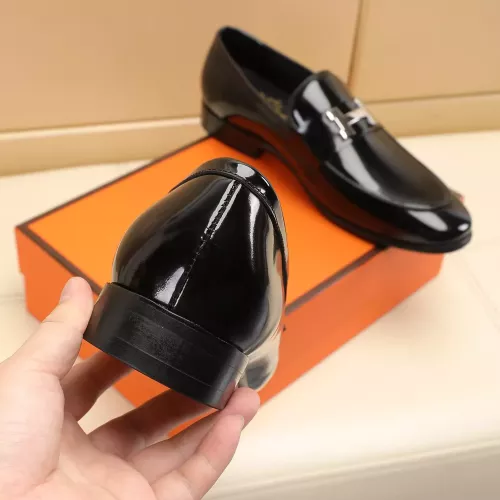 Replica Hermes Leather Shoes For Men #1348029 $88.00 USD for Wholesale
