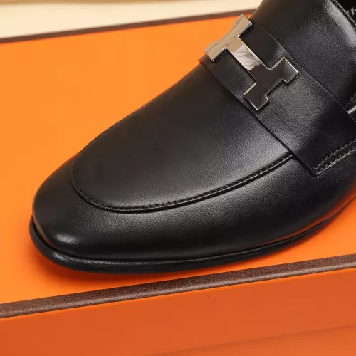 Replica Hermes Leather Shoes For Men #1348030 $88.00 USD for Wholesale
