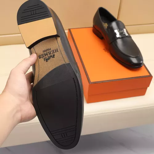 Replica Hermes Leather Shoes For Men #1348030 $88.00 USD for Wholesale