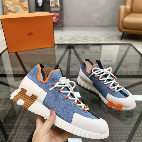 Replica Hermes Casual Shoes For Men #1348073 $76.00 USD for Wholesale