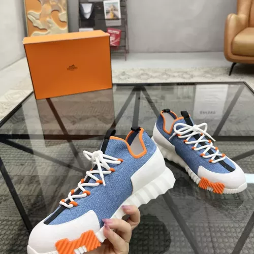 Replica Hermes Casual Shoes For Men #1348073 $76.00 USD for Wholesale