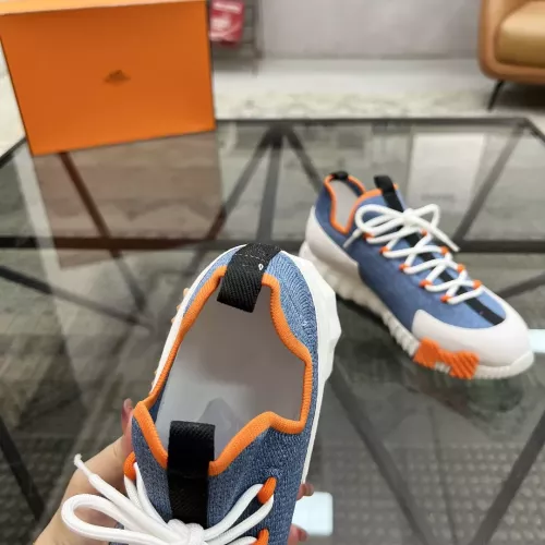 Replica Hermes Casual Shoes For Men #1348073 $76.00 USD for Wholesale