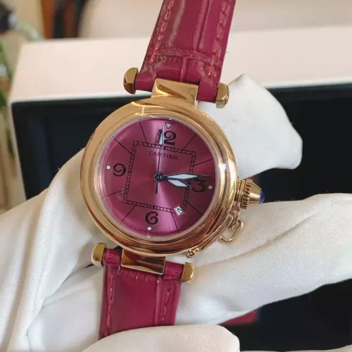 Wholesale Cartier AAA Quality Watches #1348113 $125.00 USD, Wholesale Quality Replica Cartier AAA Quality Watches