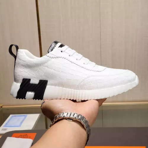 Replica Hermes Casual Shoes For Men #1348190 $82.00 USD for Wholesale