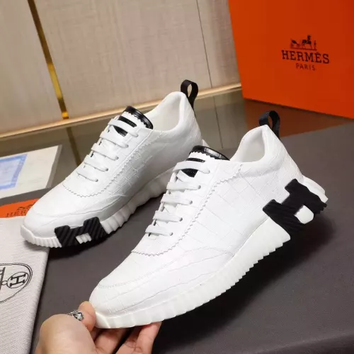 Replica Hermes Casual Shoes For Men #1348190 $82.00 USD for Wholesale
