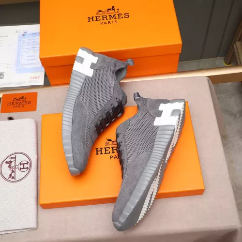 Replica Hermes Casual Shoes For Men #1348205 $80.00 USD for Wholesale