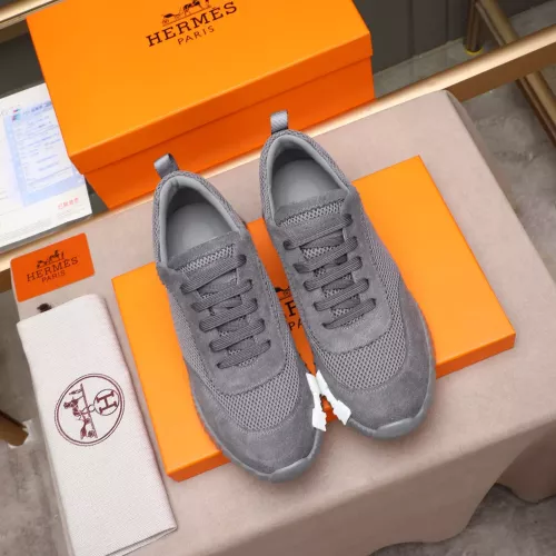 Replica Hermes Casual Shoes For Men #1348205 $80.00 USD for Wholesale