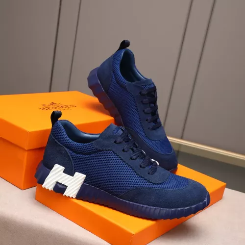 Replica Hermes Casual Shoes For Men #1348206 $80.00 USD for Wholesale