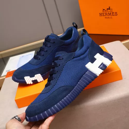 Replica Hermes Casual Shoes For Men #1348206 $80.00 USD for Wholesale