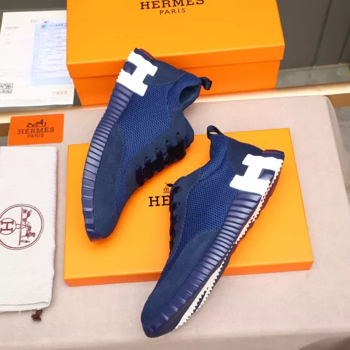 Replica Hermes Casual Shoes For Men #1348206 $80.00 USD for Wholesale