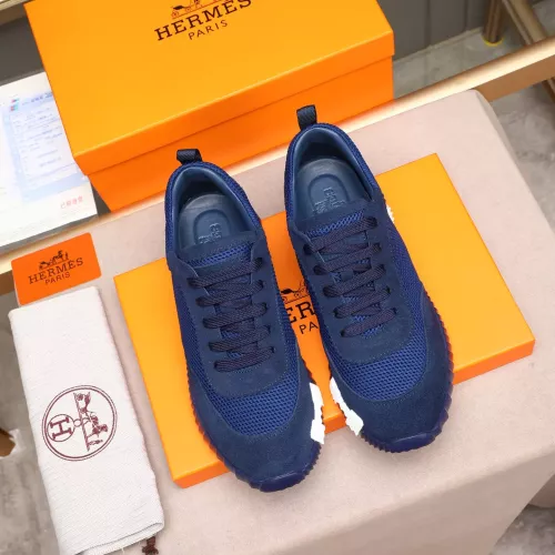 Replica Hermes Casual Shoes For Men #1348206 $80.00 USD for Wholesale
