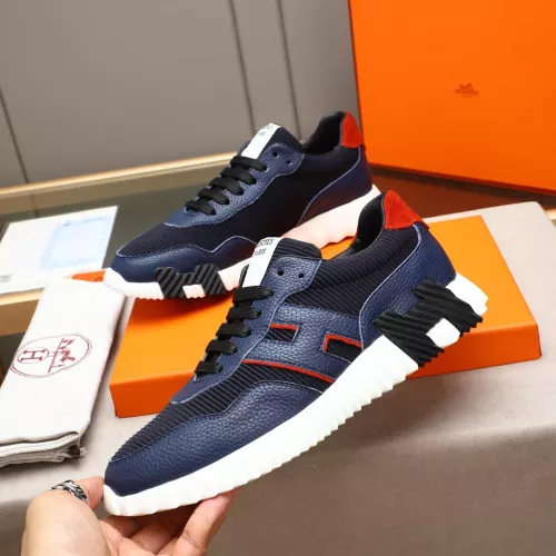 Replica Hermes Casual Shoes For Men #1348213 $82.00 USD for Wholesale