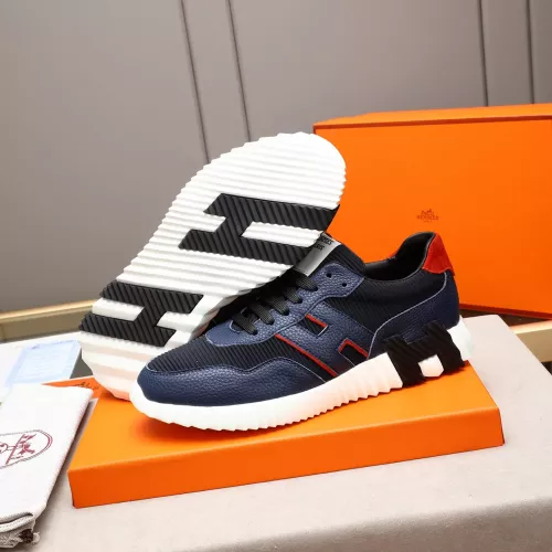 Replica Hermes Casual Shoes For Men #1348213 $82.00 USD for Wholesale