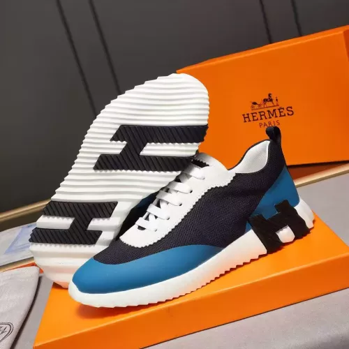 Replica Hermes Casual Shoes For Men #1348218 $82.00 USD for Wholesale