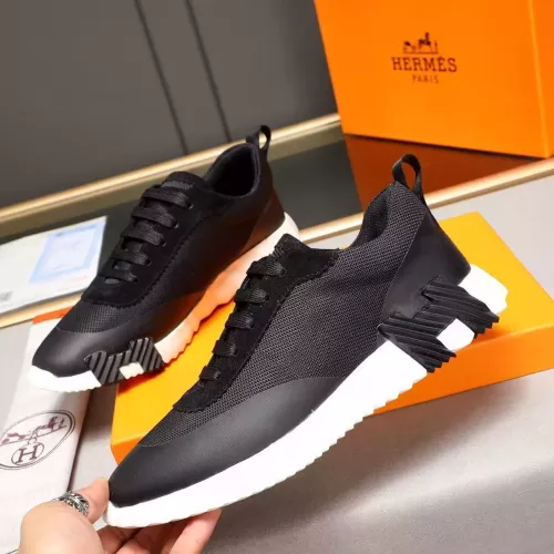 Replica Hermes Casual Shoes For Men #1348221 $82.00 USD for Wholesale