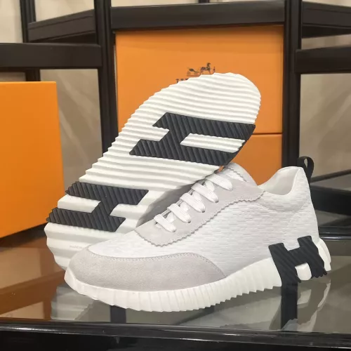 Replica Hermes Casual Shoes For Men #1348222 $82.00 USD for Wholesale
