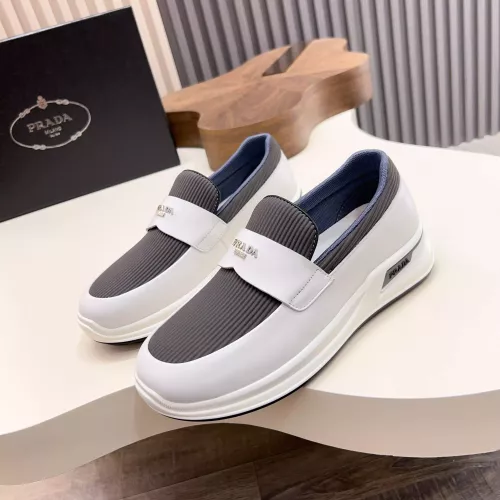 Wholesale Prada Casual Shoes For Men #1348339 $118.00 USD, Wholesale Quality Replica Prada Casual Shoes