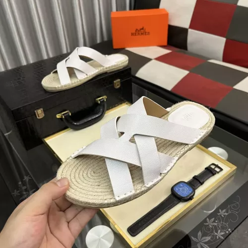 Wholesale Hermes Slippers For Men #1348347 $64.00 USD, Wholesale Quality Replica Hermes Slippers