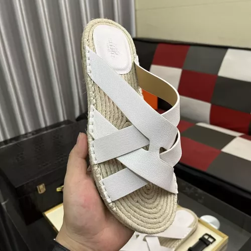 Replica Hermes Slippers For Men #1348347 $64.00 USD for Wholesale