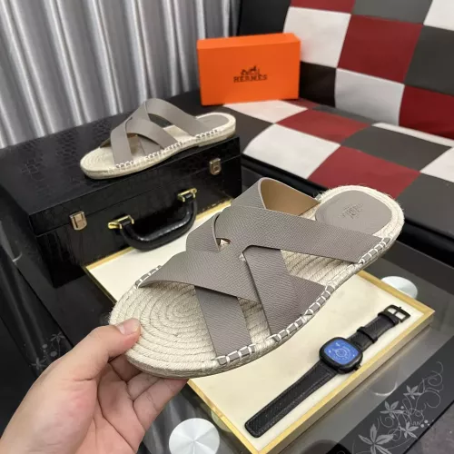 Wholesale Hermes Slippers For Men #1348349 $64.00 USD, Wholesale Quality Replica Hermes Slippers
