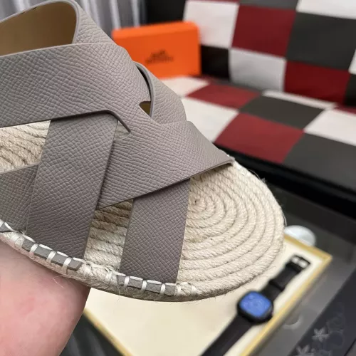 Replica Hermes Slippers For Men #1348349 $64.00 USD for Wholesale