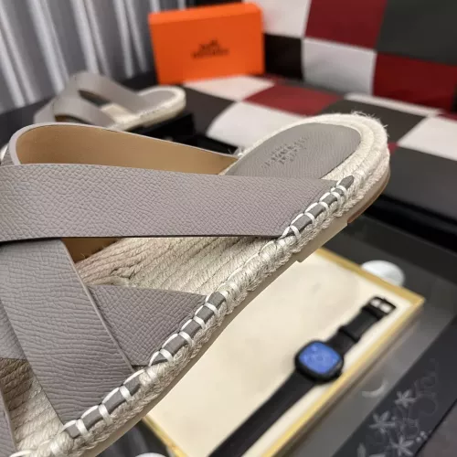 Replica Hermes Slippers For Men #1348349 $64.00 USD for Wholesale