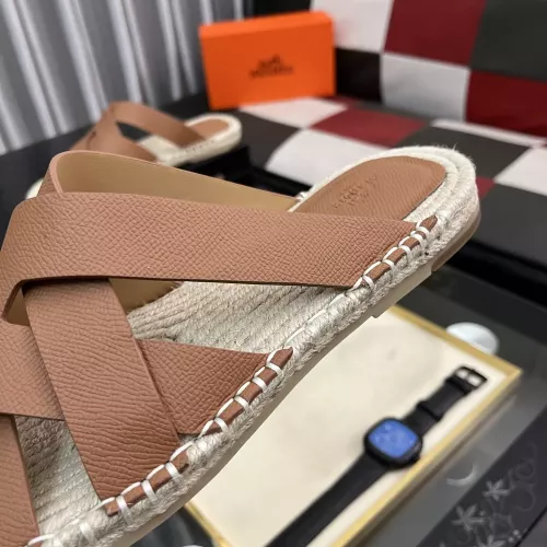 Replica Hermes Slippers For Men #1348350 $64.00 USD for Wholesale