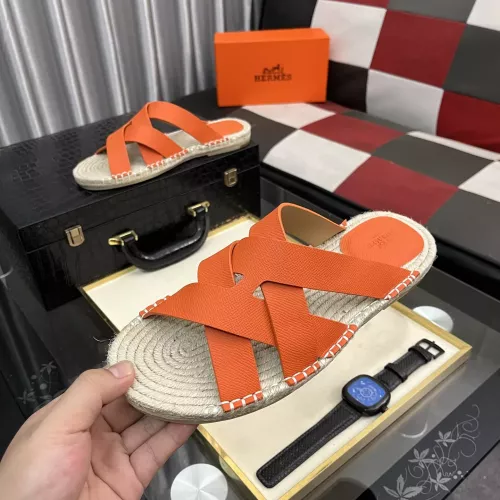 Wholesale Hermes Slippers For Men #1348351 $64.00 USD, Wholesale Quality Replica Hermes Slippers