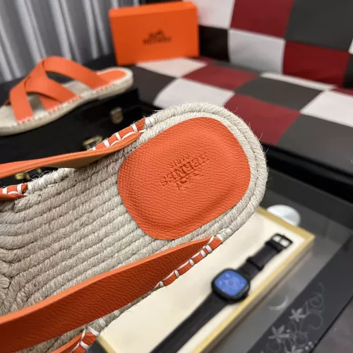 Replica Hermes Slippers For Men #1348351 $64.00 USD for Wholesale